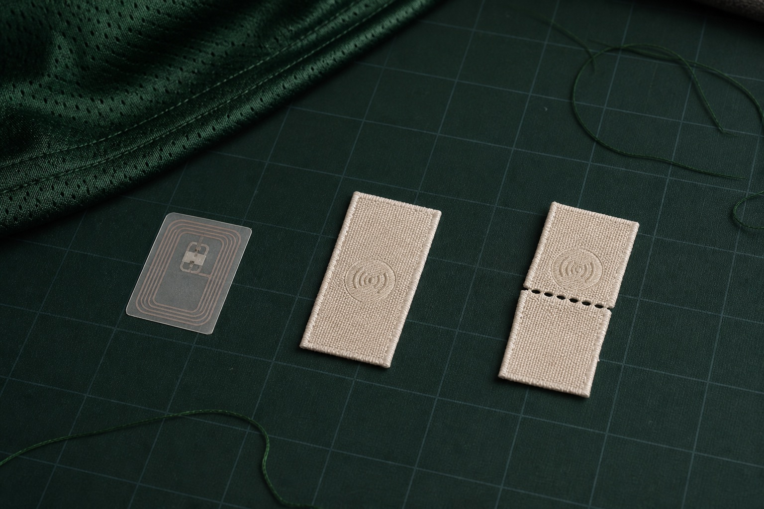 Three Storied NFC hardware concepts on a workbench